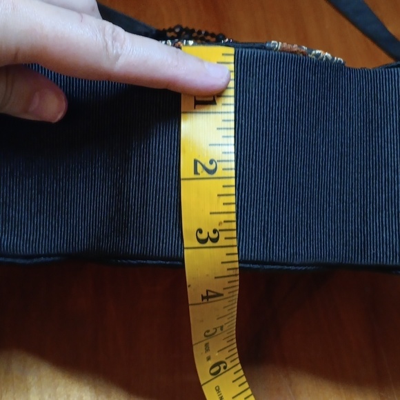 Vintage style beaded handbag - Picture 7 of 9